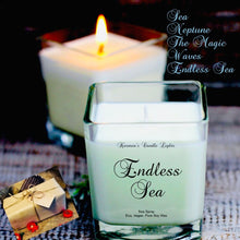 Load image into Gallery viewer, Coastal Candle, Endless Sea Candle. Beach candle, Nautical Candle Soy Wax Candles