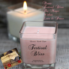 Load image into Gallery viewer, Festival Bliss Candle, Magical Candles. Glastonbury candle, Soy Wax Candles