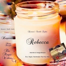 Load image into Gallery viewer, Rebecca Candle - Rebecca Book inspired candle, Daphne du Maurier, Book Candle Gift Soy Candle - Bookish Candle - Book inspired candle - Manderley candle