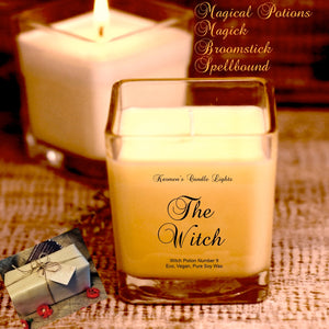 The Witch Candle, Spell Candle, Magic Candles, Magical Candles. Soy Wax Candles