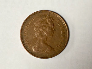 1971 Two New Pence Coin Rare new pence coin
