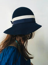 Load image into Gallery viewer, Vintage Wide Brim floppy Hat, 1980s floppy wide brim hat, Vintage hats