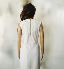 Load image into Gallery viewer, Vintage White Dress UK Size 10