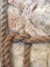 Load image into Gallery viewer, Vintage fur coat, genuine rabbit fur coat. Size 10