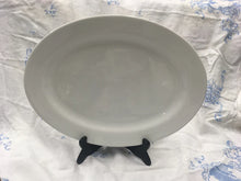 Load image into Gallery viewer, Antique Large White Ironstone Platter, c1900 Large French Antique White Ironstone Platter, Antique Meat platter, Heavy thickset ironstone  Price: