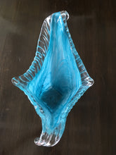 Load image into Gallery viewer, Murano, Blue Glass Vase.