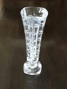 19th Century hobnail cut glass vase
