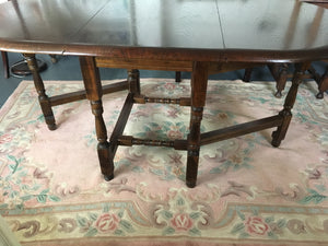 Antique Oak Table. Antique Large Gateleg Table.   c.1800s