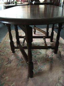 Antique Oak Table. Antique Large Gateleg Table.   c.1800s