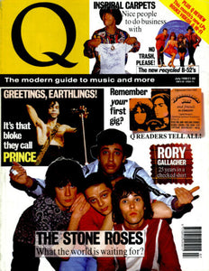 Q Magazine July 1990 Issue 46 The Stone Roses front cover