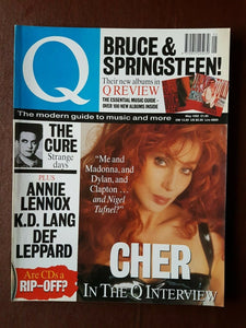 Q Magazine May 1992 Issue 68 Cher front cover