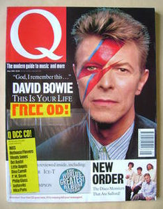 Q Magazine May 1993 Issue 80 David Bowie front cover