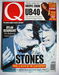 Q Magazine August 1994 Issue 95 Keith Richards and Mick Jagger front cover