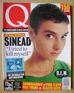 Q Magazine September 1994 Issue 96 Sinead O'Connor front cover