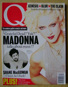 Q Magazine December 1994 Issue 99 Madonna front cover