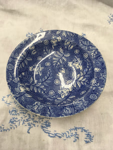 Antique Blue and White Royal Tudor Ware Antique Blue and White Pudding bowl dessert bowl Soup Bowl c.1890.