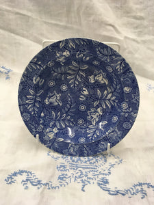 Antique Blue and White Royal Tudor Ware Antique Blue and White Pudding bowl dessert bowl Soup Bowl c.1890.