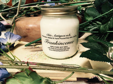 Load image into Gallery viewer, Frankincense. Pure Soy Wax Candle. 12oz (Large). 345ml. Aromatherapy Essential Oils