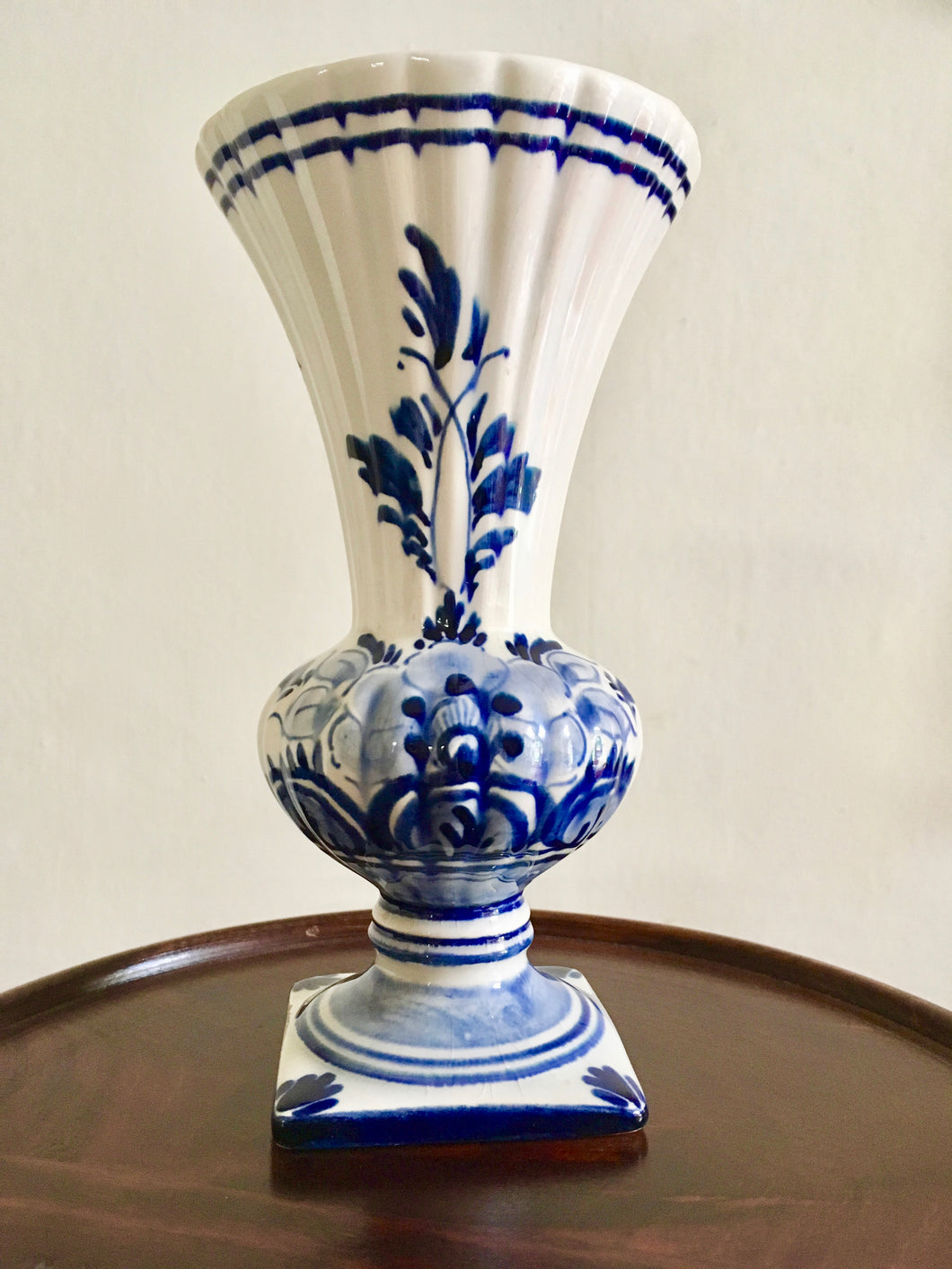 Delft, Holland, Blue & White, Vase, De Delftse Pauw