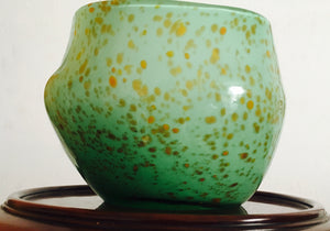 Murano, art glass, hand blown, Murano Vase, sculptured vase.