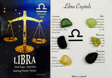 Load image into Gallery viewer, Libra Birthstones Set, Libra Crystals, Libra Zodiac Sign