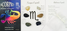 Load image into Gallery viewer, Scorpio Birthstone Set, Scorpio Crystals, Scorpio Crystal set