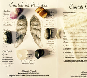 Crystals for Protection.  Crystals of Protection.