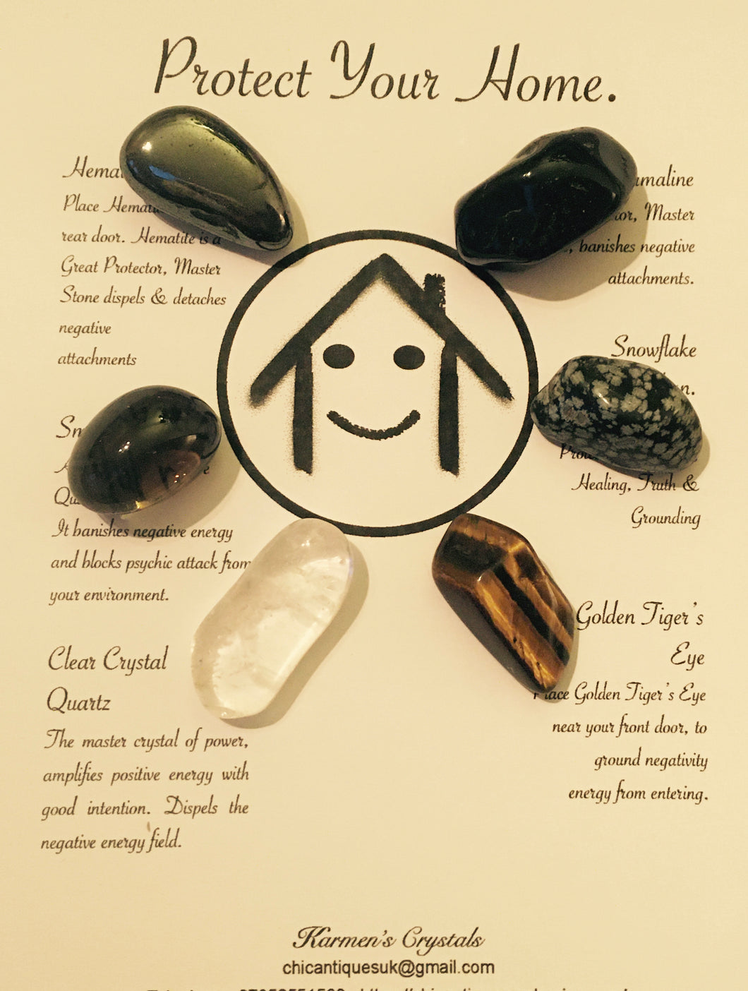 Crystals for Protection.  Crystals Home Protection. Protect your Home